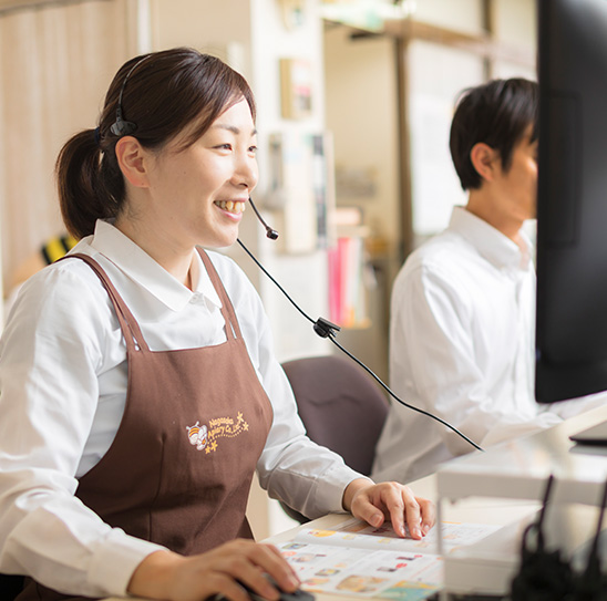 限られたやりとりの中に、ぬくもりを込めて。